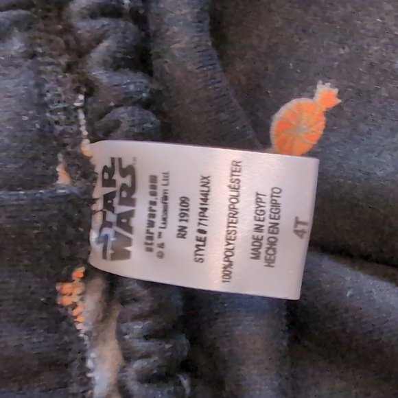 Star Wars 4t Outfit Halloween Theme 2pc - Picture 9 of 15